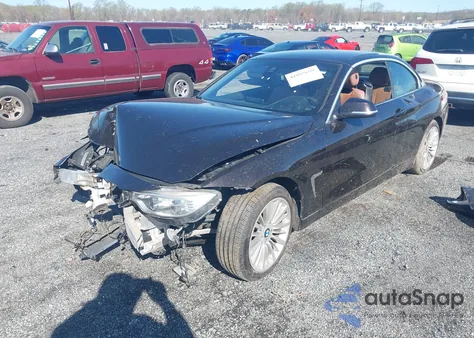 2014 BMW 428I из США, поврежденный, VIN WBA3V7C59EJ872576